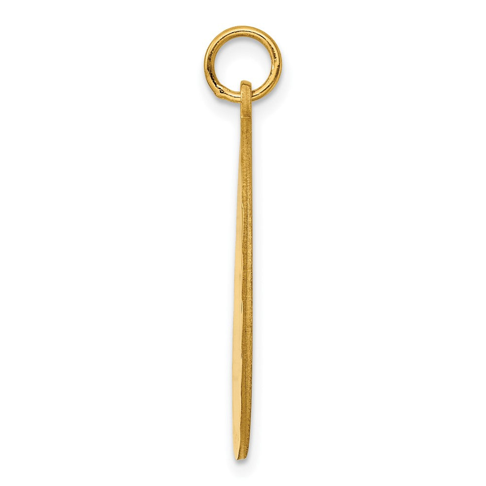 Ss/vergoldet Sterlingsilber Gp Gravierbar Rund Poliert Plättchen Charm