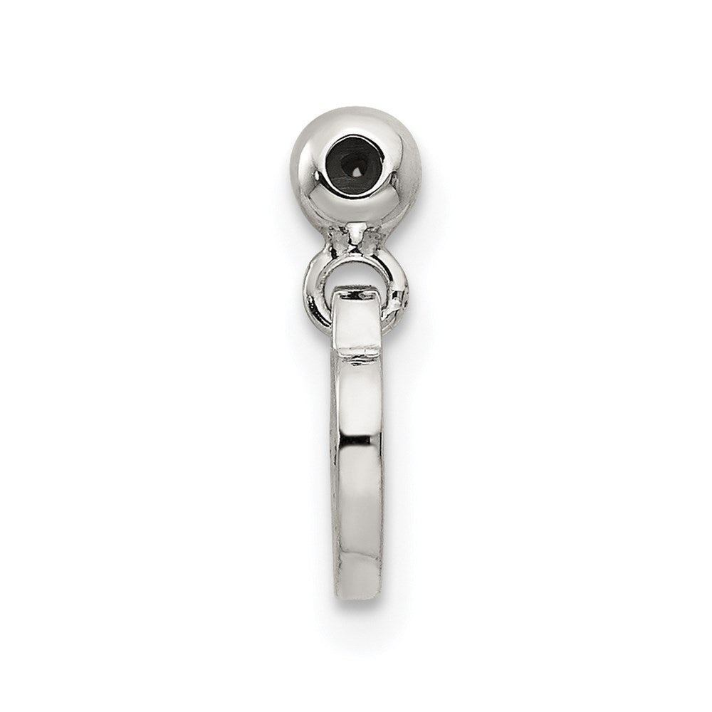 Sterlingsilber Mio Memento Hängend Herz Charm