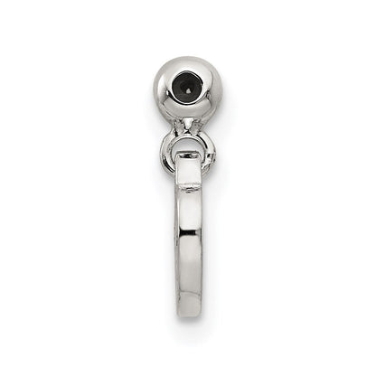 Sterlingsilber Mio Memento Hängend Herz Charm