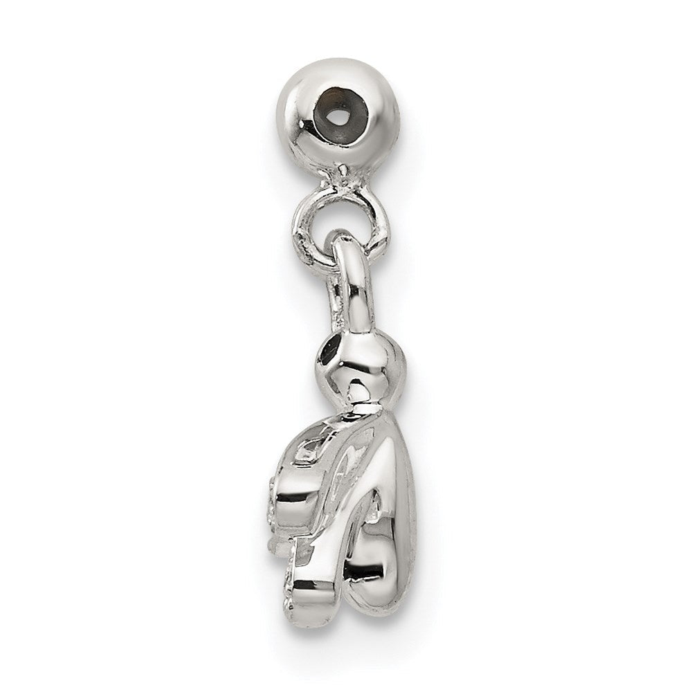 Sterlingsilber Mio Memento Swarovski Kristall Emaille Hängend Biene Charm