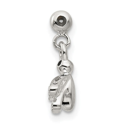 Sterlingsilber Mio Memento Swarovski Kristall Emaille Hängend Biene Charm