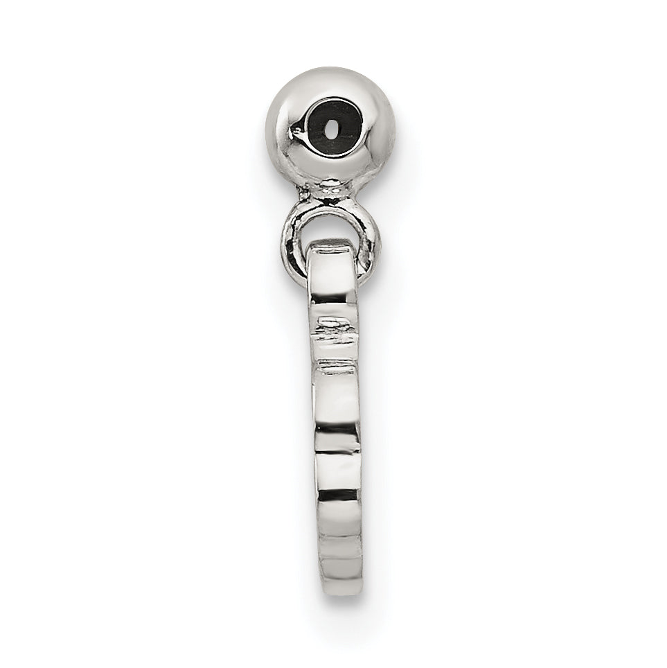 Sterlingsilber Mio Memento Hängend Blume Charm