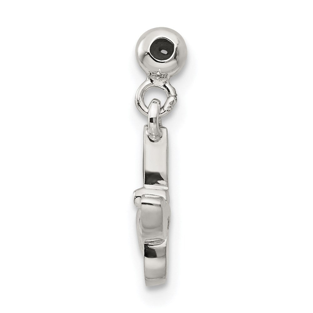 Sterlingsilber Mio Memento Emaille Hängend Schmetterling Charm