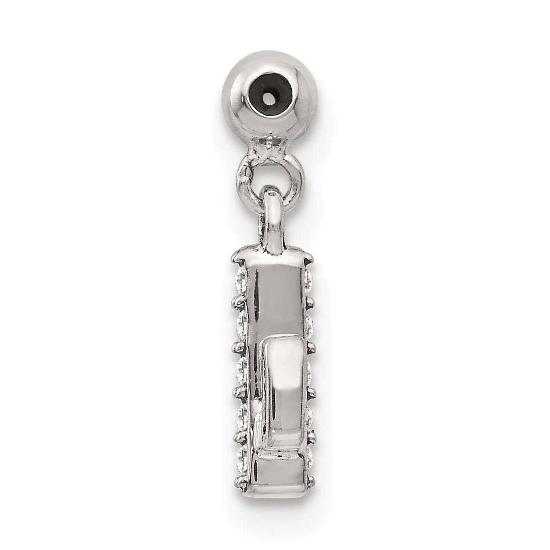 Sterlingsilber Mio Memento Swarovski Kristall Hängend Cactus Charm