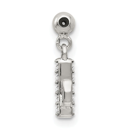 Sterlingsilber Mio Memento Swarovski Kristall Hängend Cactus Charm