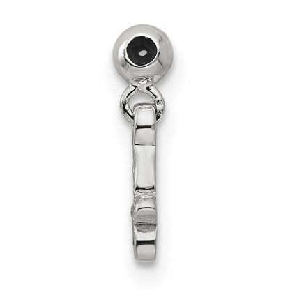 Sterlingsilber Mio Memento Zirkonia Hängend Schmetterling Charm
