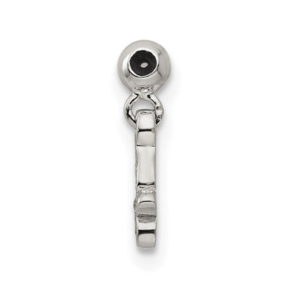 Sterlingsilber Mio Memento Zirkonia Hängend Schmetterling Charm