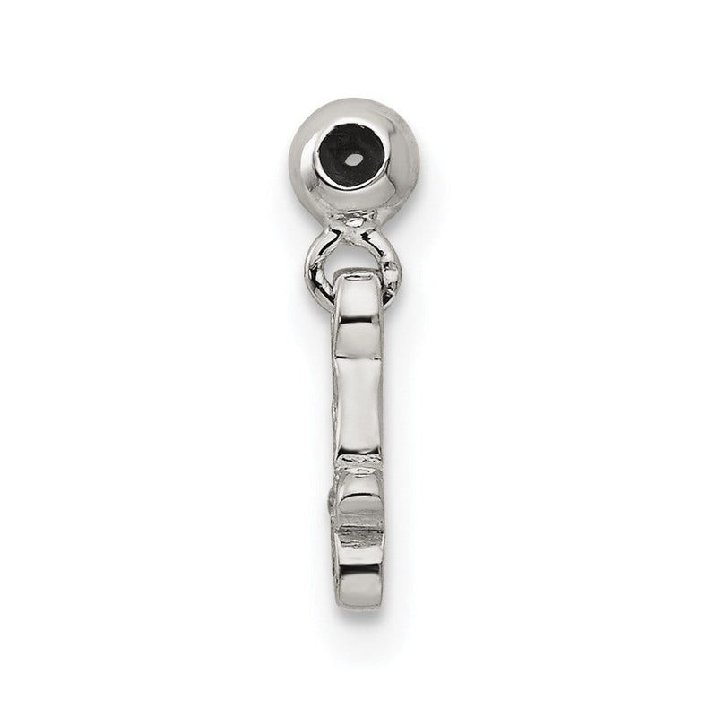 Sterlingsilber Mio Memento Zirkonia Hängend Schmetterling Charm