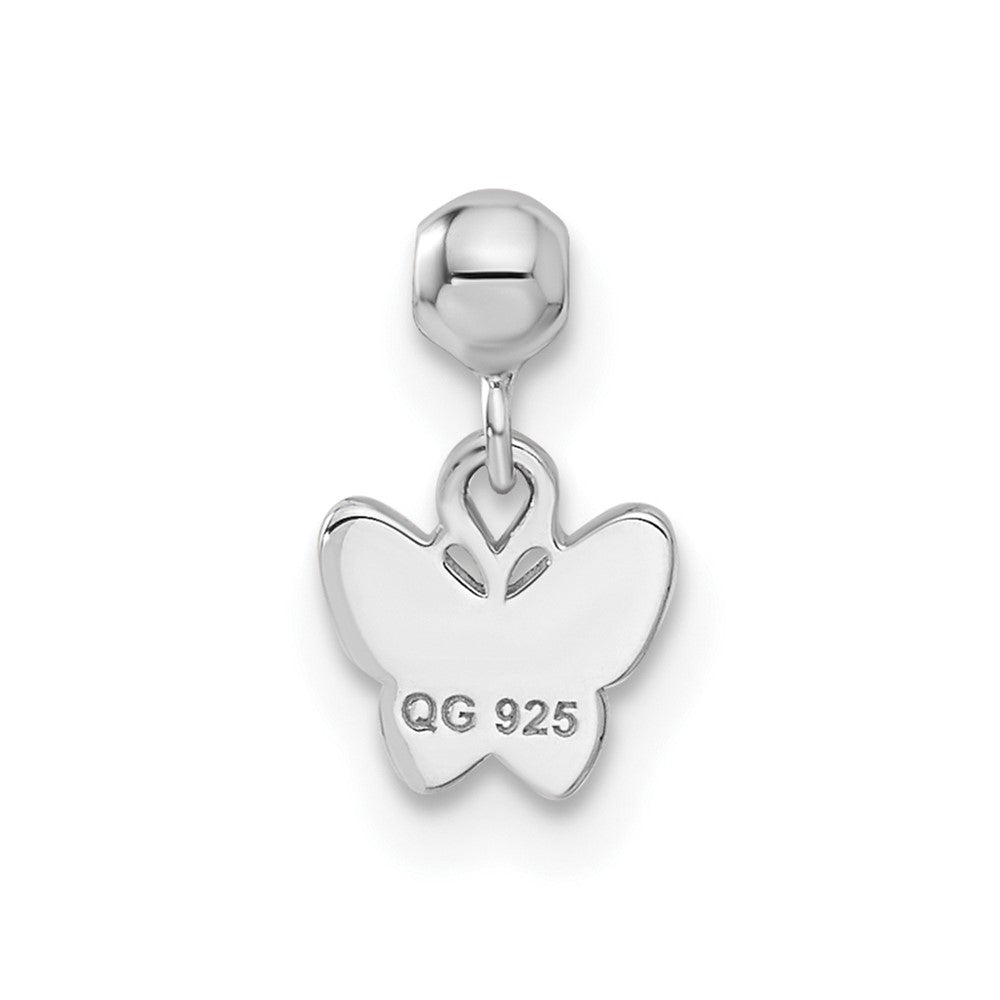Sterlingsilber Mio Memento Emaille Hängend Schmetterling Charm