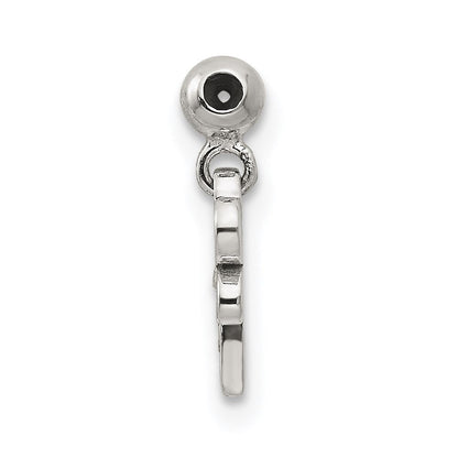 Sterlingsilber Mio Memento Emaille Zirkonia Hängend Libelle Charm