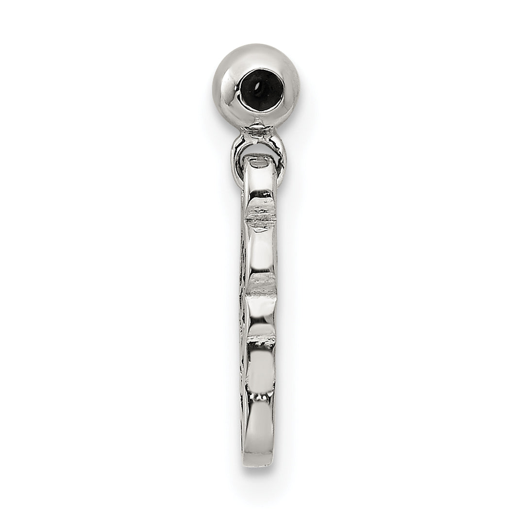 Sterlingsilber Mio Memento Hängend Flügel Charm