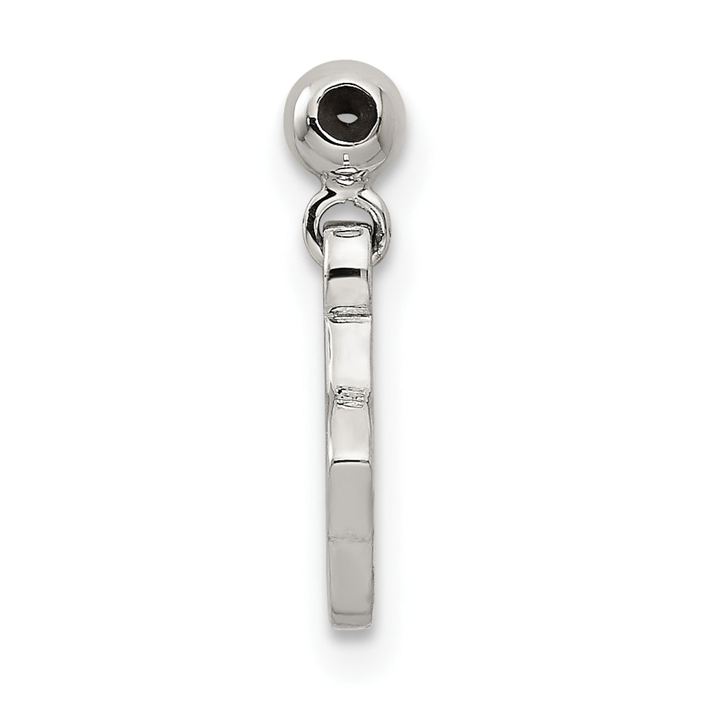Sterlingsilber Mio Memento Hängend Charm