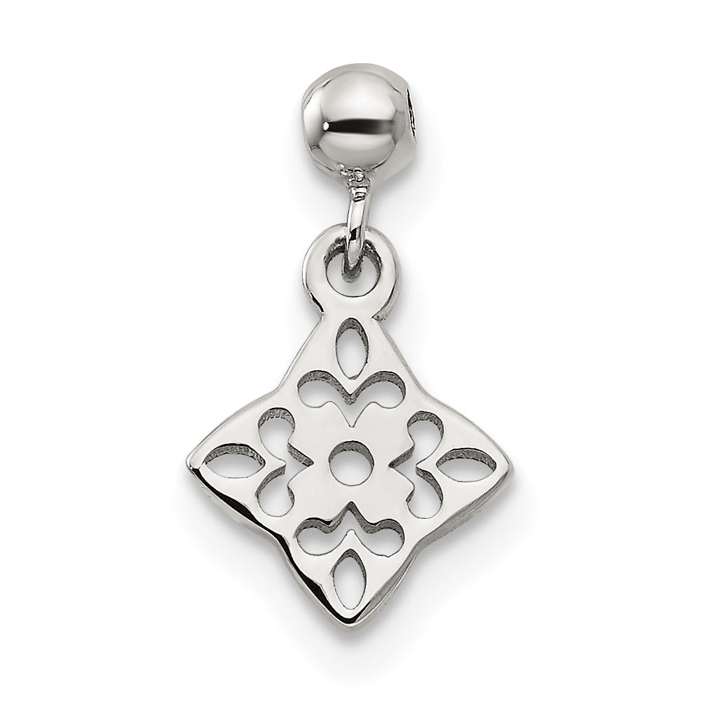 Sterlingsilber Mio Memento Hängend Charm