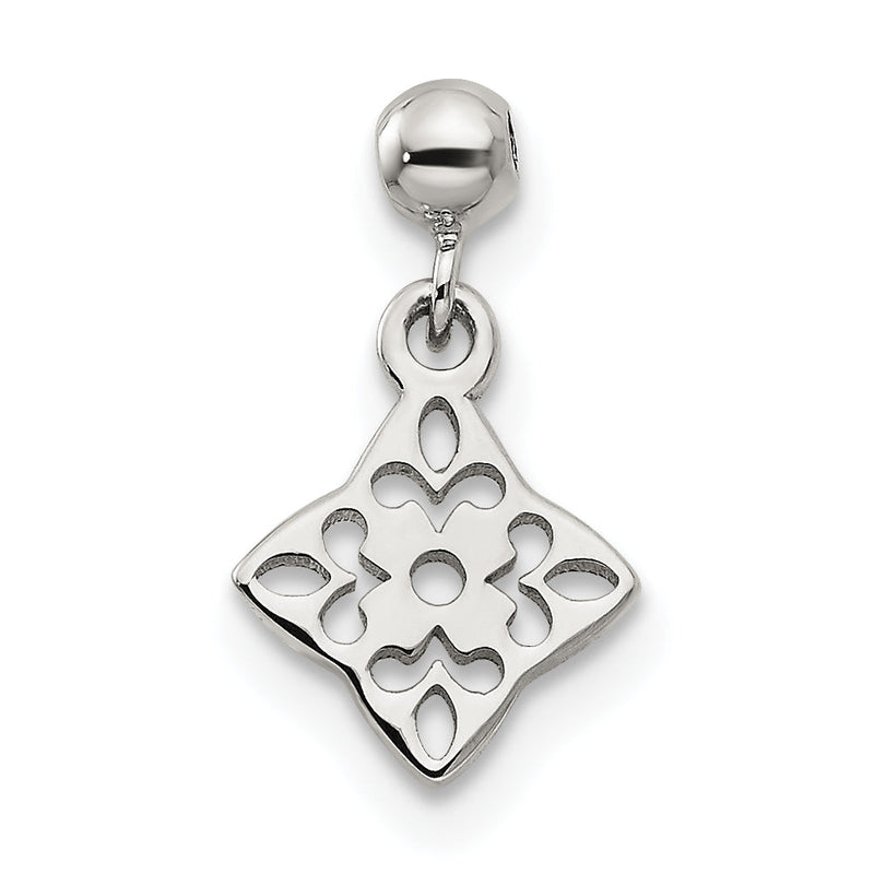 Sterlingsilber Mio Memento Hängend Charm