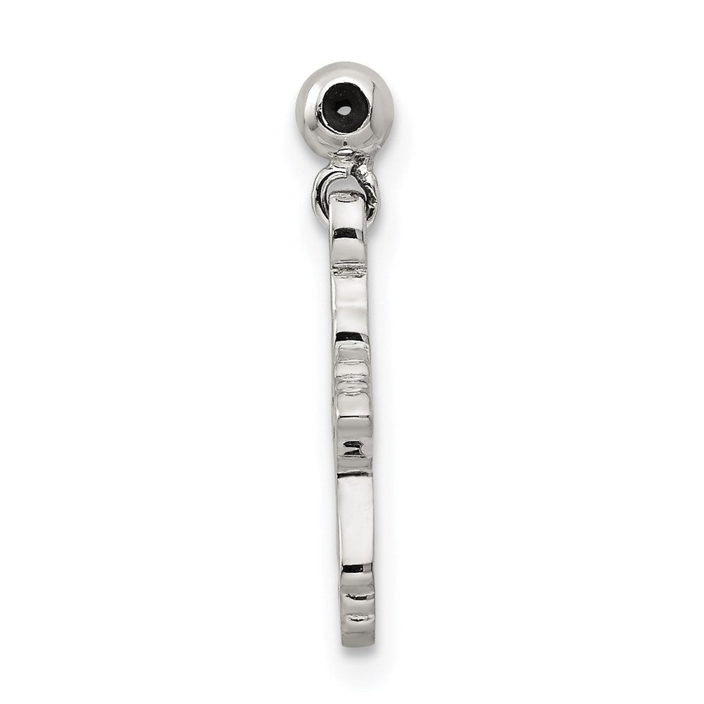Sterlingsilber Mio Memento Hängend Kreuz Charm