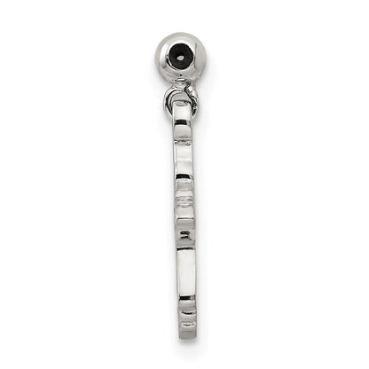 Sterlingsilber Mio Memento Hängend Kreuz Charm