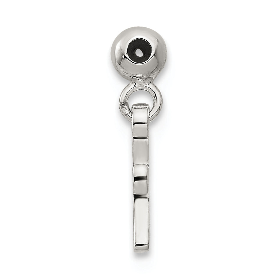 Sterlingsilber Mio Memento Hängend Kreuz Charm