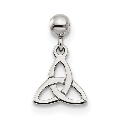 Sterlingsilber Mio Memento Hängend Dreifaltigkeit Knoten Charm