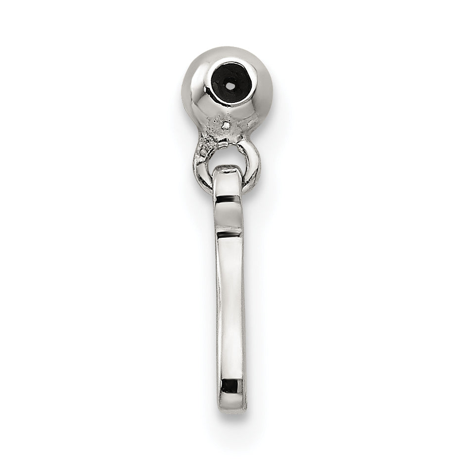 Sterlingsilber Mio Memento Hängend Wunsch Bone Charm