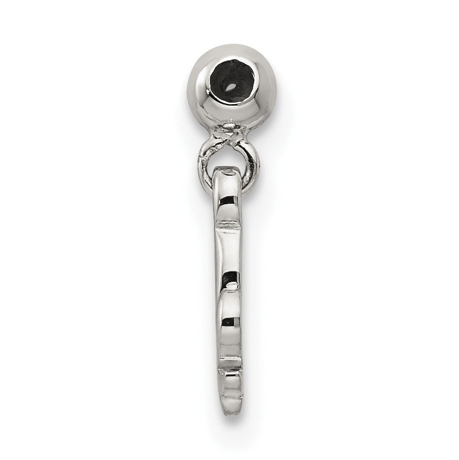 Sterlingsilber Mio Memento Hängend Fleur De Lis Charm