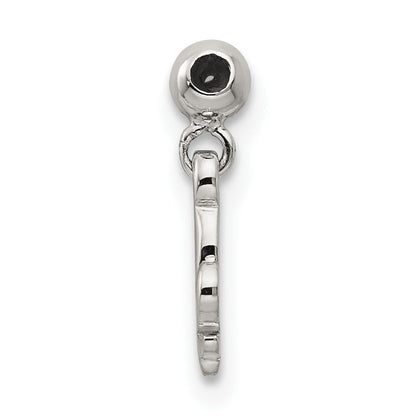 Sterlingsilber Mio Memento Hängend Fleur De Lis Charm