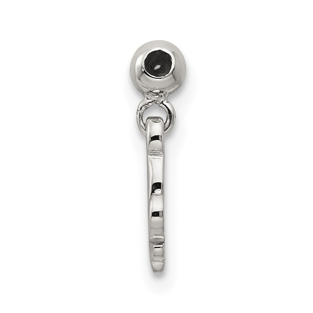 Sterlingsilber Mio Memento Hängend Fleur De Lis Charm