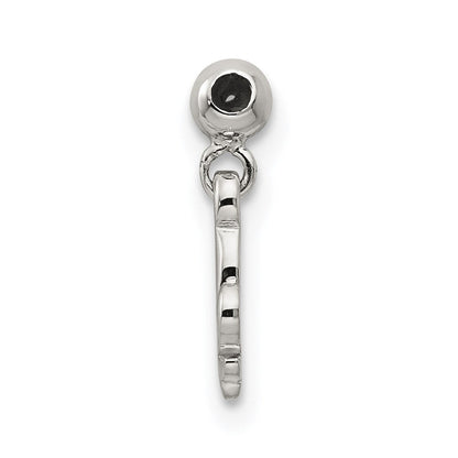 Sterlingsilber Mio Memento Hängend Fleur De Lis Charm