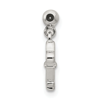 Sterlingsilber Mio Memento Hängend Herz Key Charm