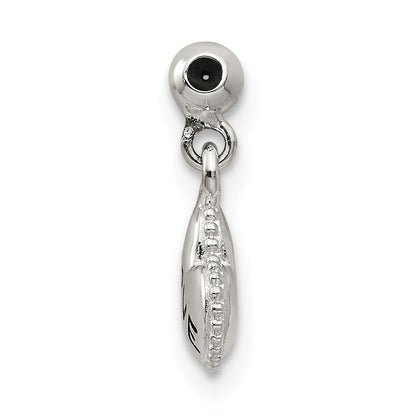 Sterlingsilber Mio Memento Emaille Hängend Liebe Herz Charm