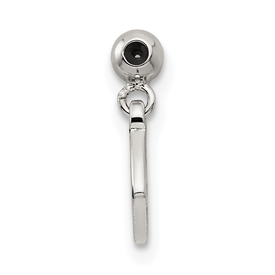 Sterlingsilber Mio Memento Emaille Hängend Cup Charm