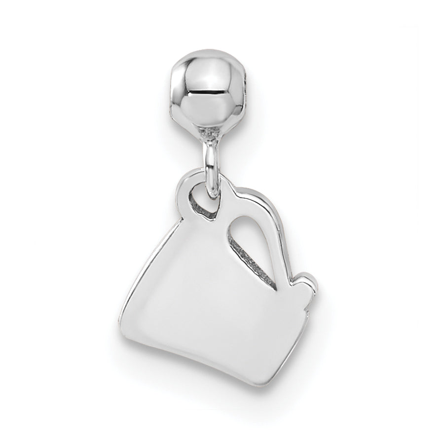 Sterlingsilber Mio Memento Emaille Hängend Cup Charm