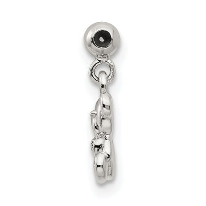 Sterlingsilber Mio Memento Hängend Teddy Bär Charm