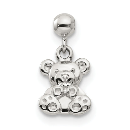 Sterlingsilber Mio Memento Hängend Teddy Bär Charm