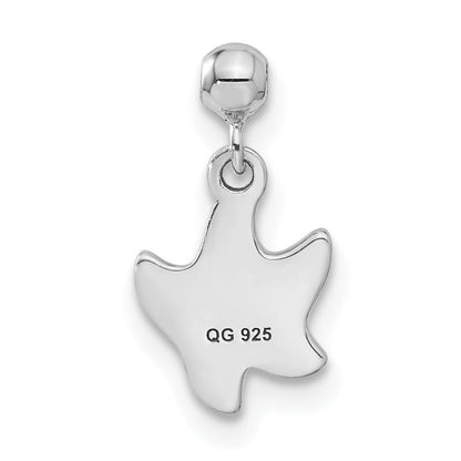 Sterlingsilber Mio Memento Hängend Seestern Charm