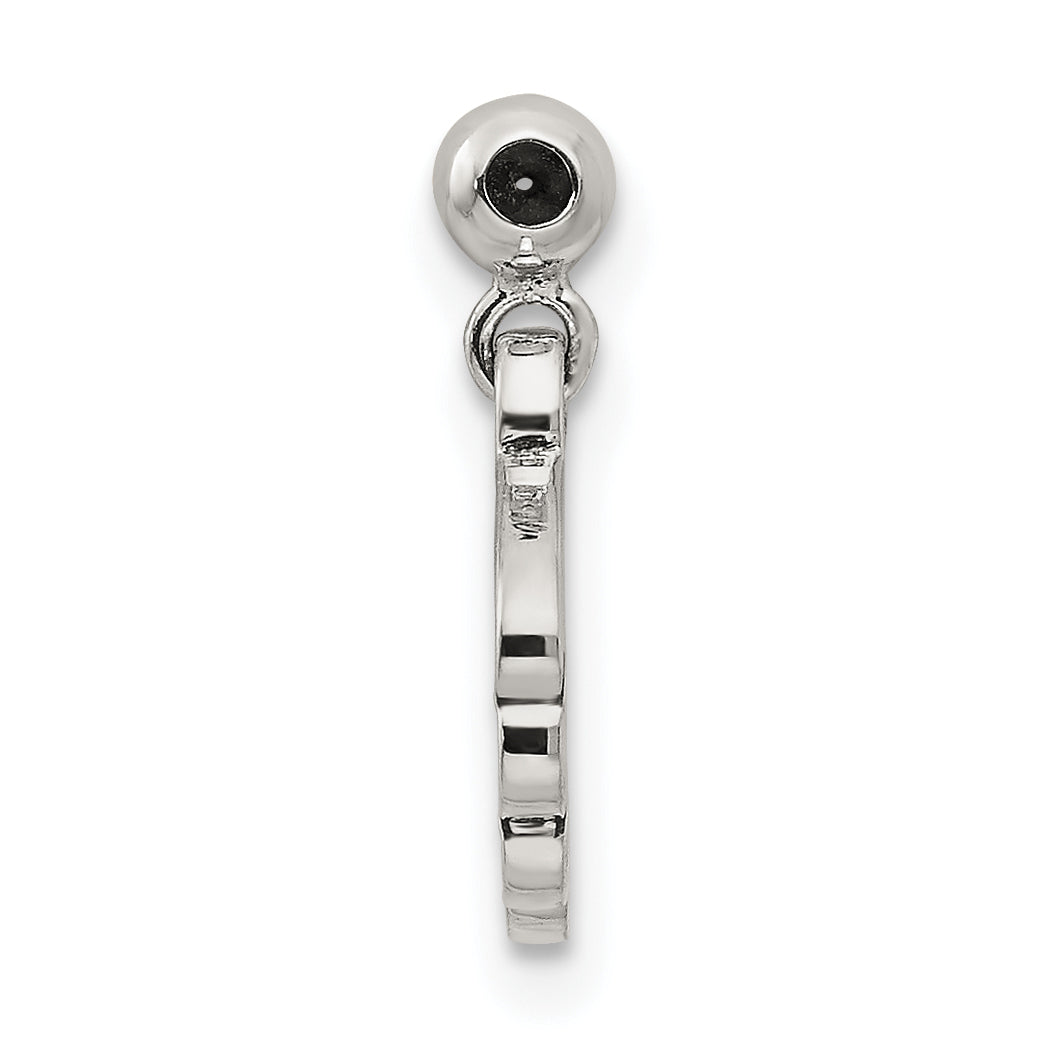 Sterlingsilber Mio Memento Hängend Muschel Charm