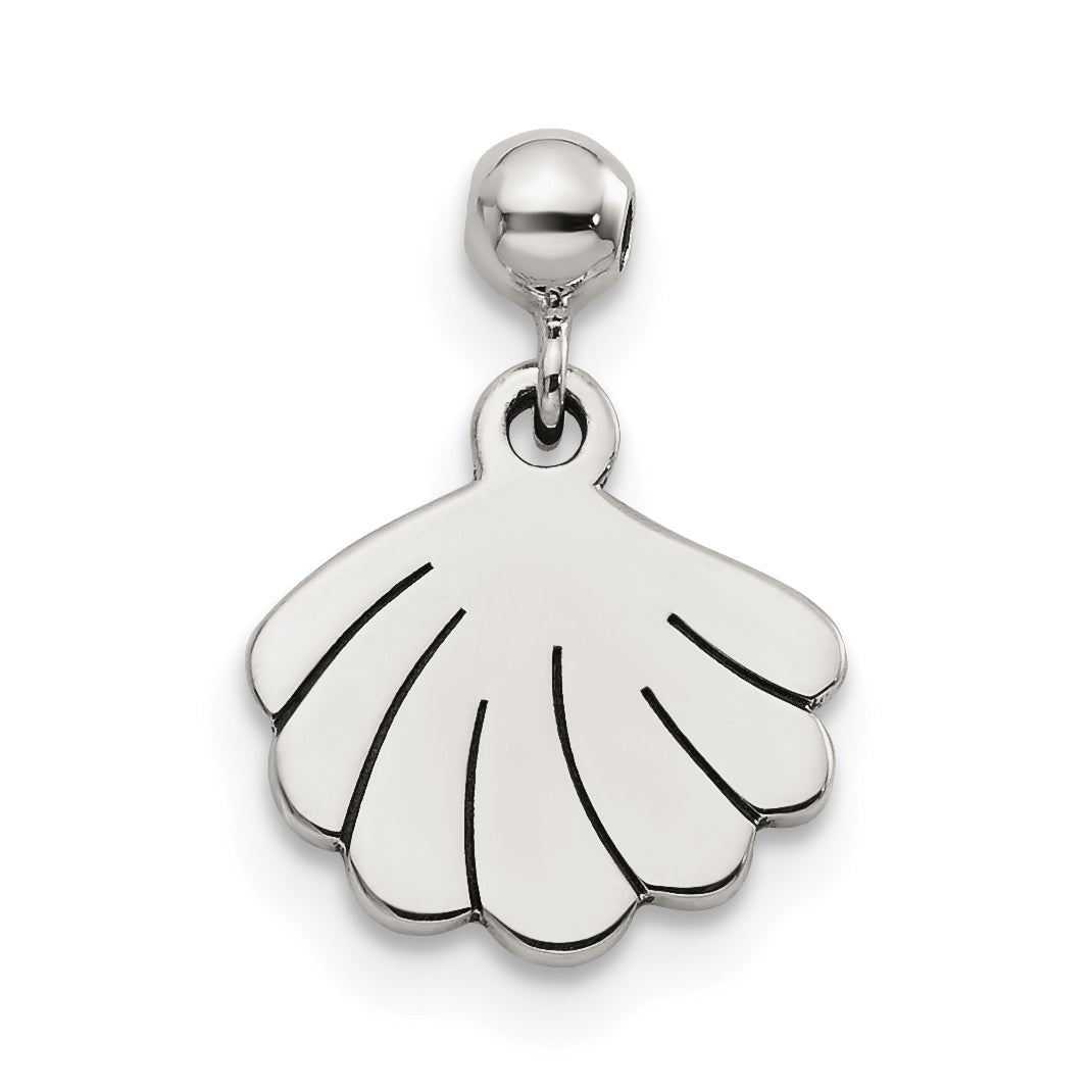 Sterlingsilber Mio Memento Hängend Muschel Charm