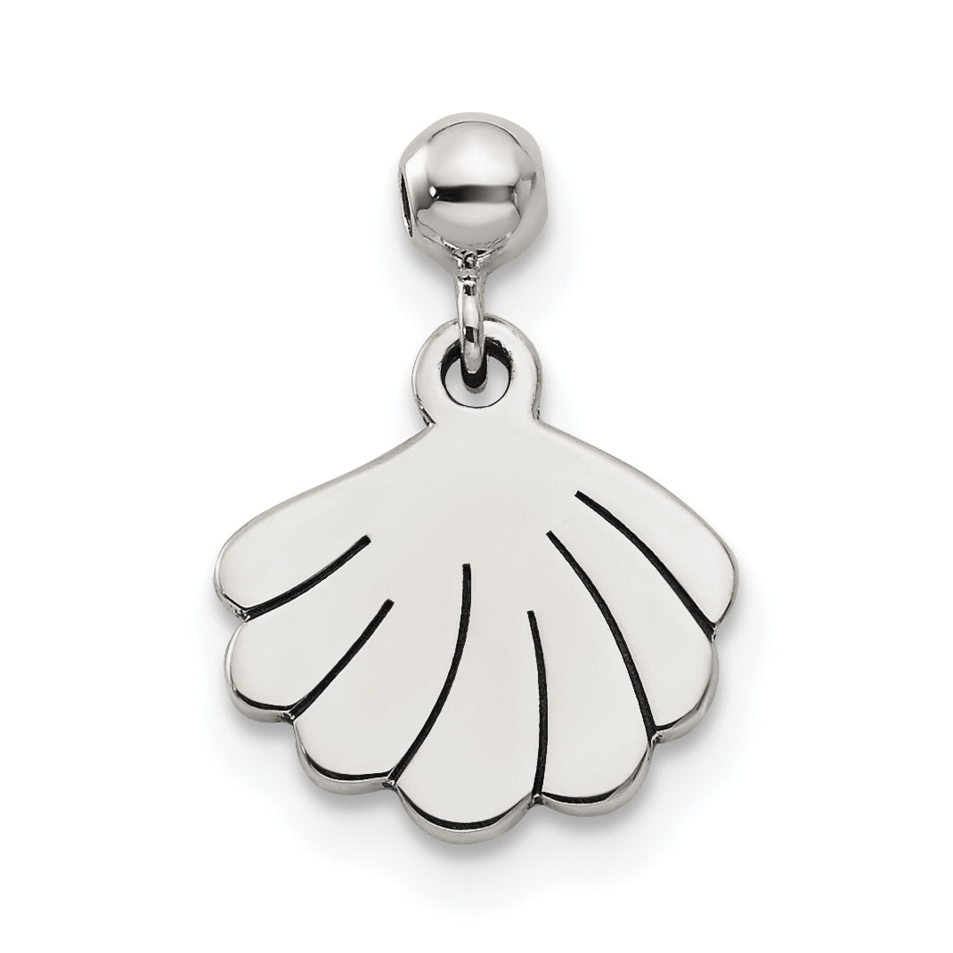 Sterlingsilber Mio Memento Hängend Muschel Charm