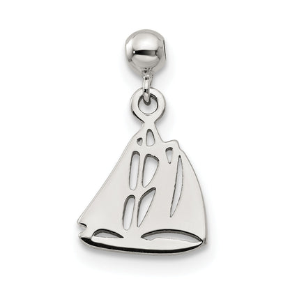 Sterlingsilber Mio Memento Hängend Boot Charm