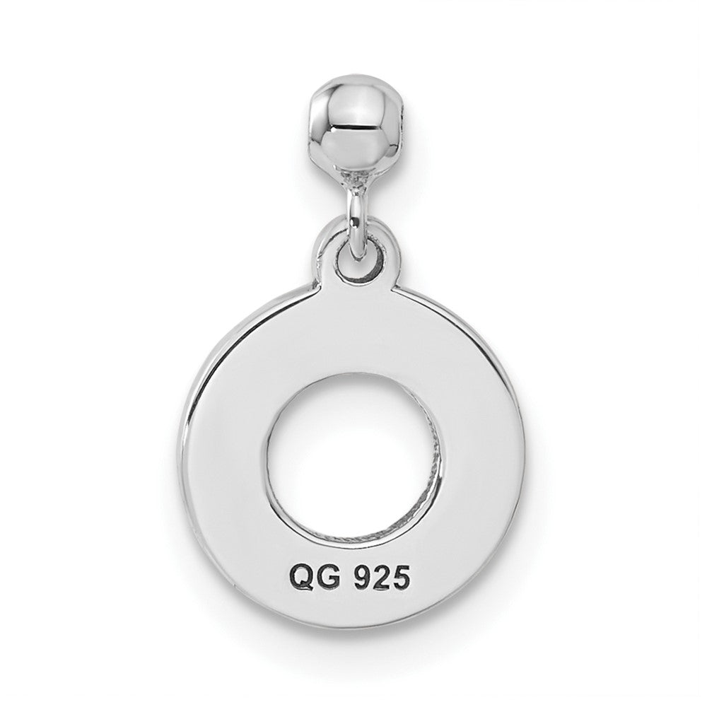 Sterlingsilber Mio Memento Emaille Hängend Leben Preserver Charm