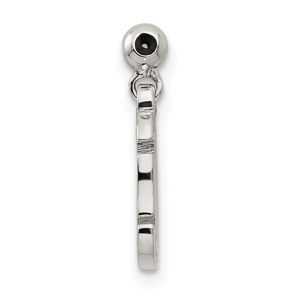 Sterlingsilber Mio Memento Hängend Fisch Charm