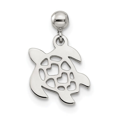 Sterlingsilber Mio Memento Hängend Schildkröte Charm