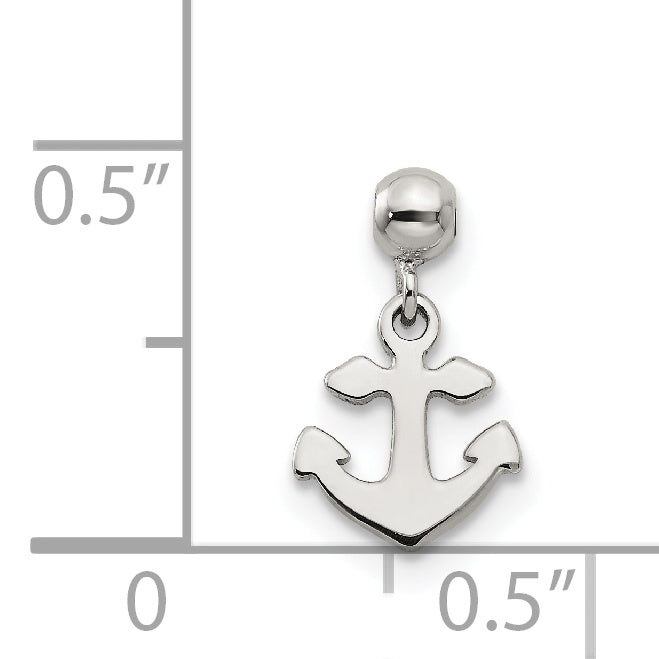 Sterlingsilber Mio Memento Hängend Anker Charm