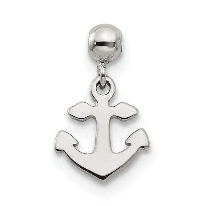 Sterlingsilber Mio Memento Hängend Anker Charm