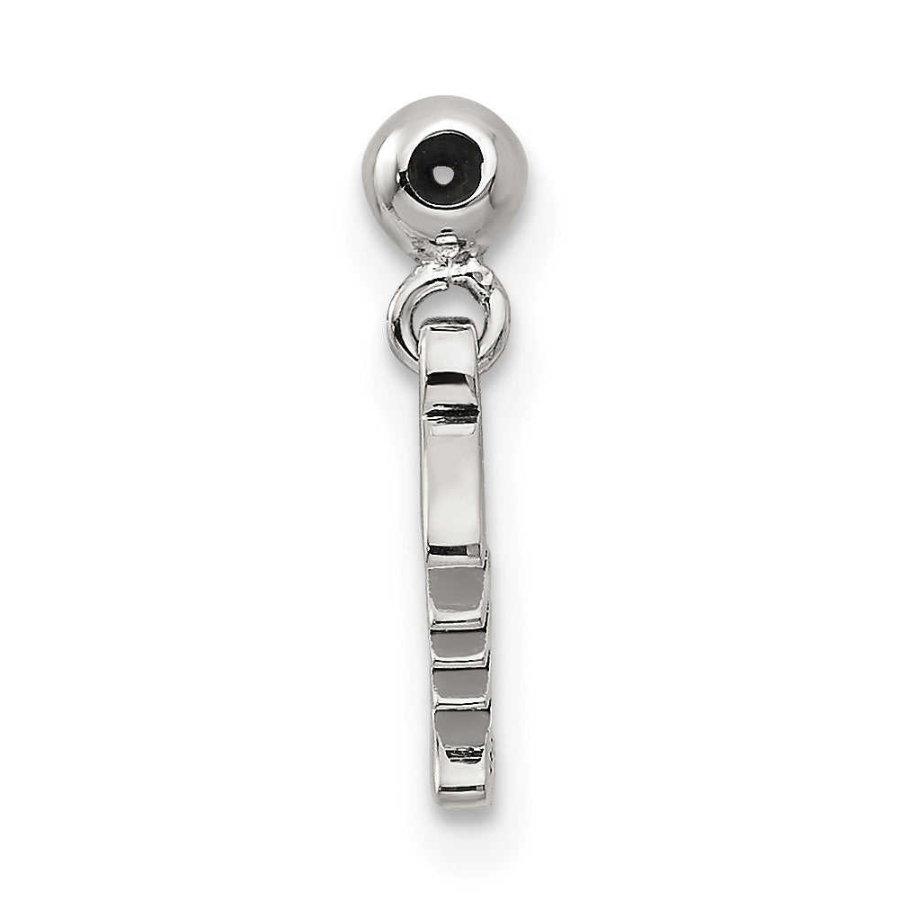 Sterlingsilber Mio Memento Hängend Fisch Charm