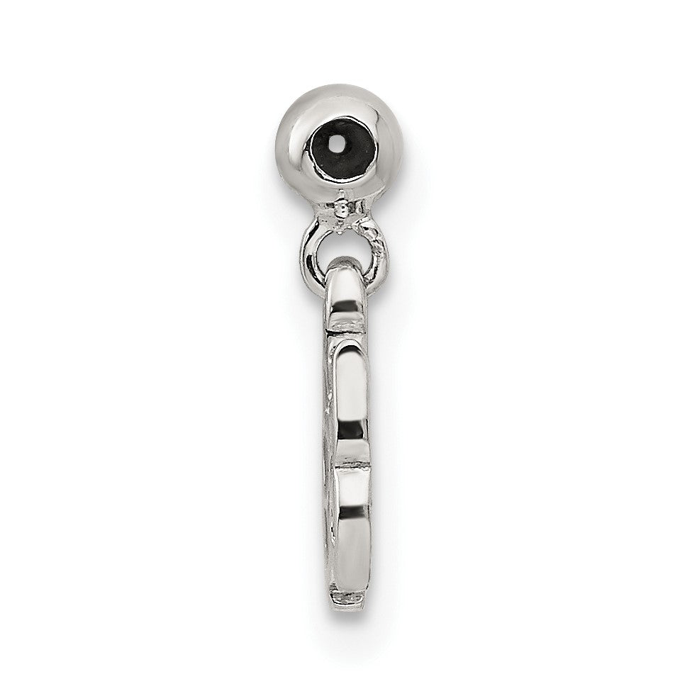 Sterlingsilber Mio Memento Emaille Hängend Fisch Charm