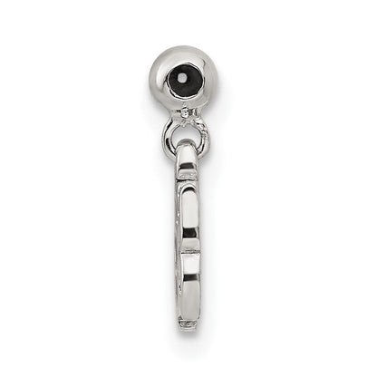 Sterlingsilber Mio Memento Emaille Hängend Fisch Charm