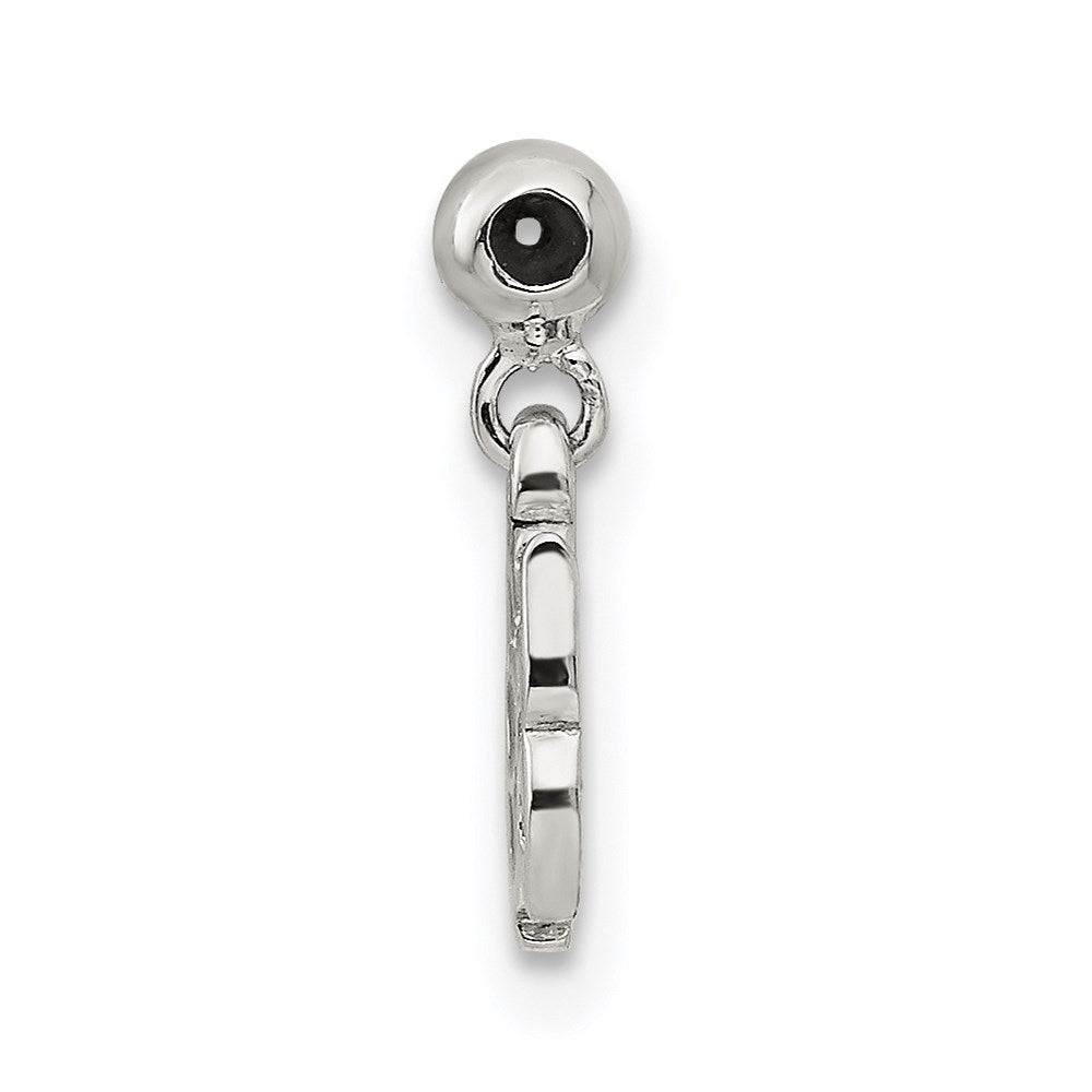 Sterlingsilber Mio Memento Emaille Hängend Fisch Charm