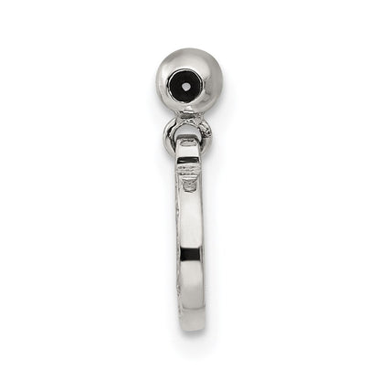 Sterlingsilber Mio Memento Zirkonia Hängend Kreis Charm