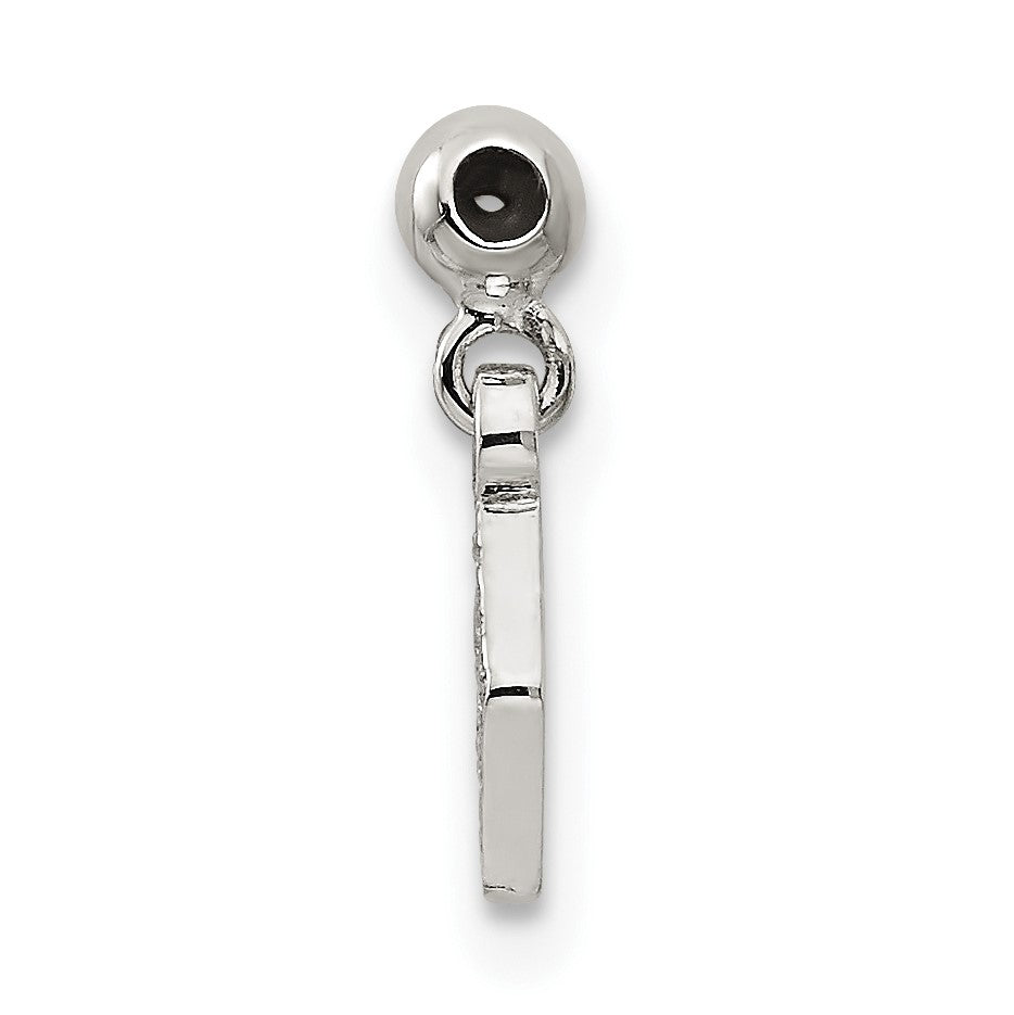 Sterlingsilber Mio Memento Zirkonia Hängend Charm