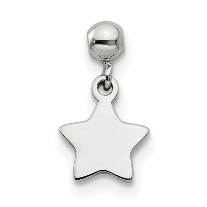 Sterlingsilber Mio Memento Hängend Stern Charm